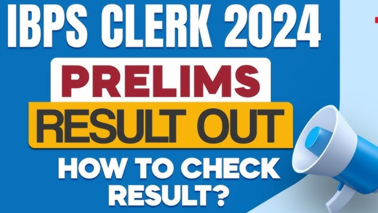 ibps clerk result 2024